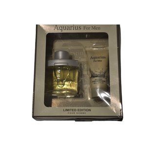 Aquarius For Men 2 Piece Box Set Eau de Toilette Spray 1.7F & After Shave Lotiio